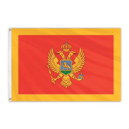 Montenegro Outdoor Nylon Flag 4'x6'